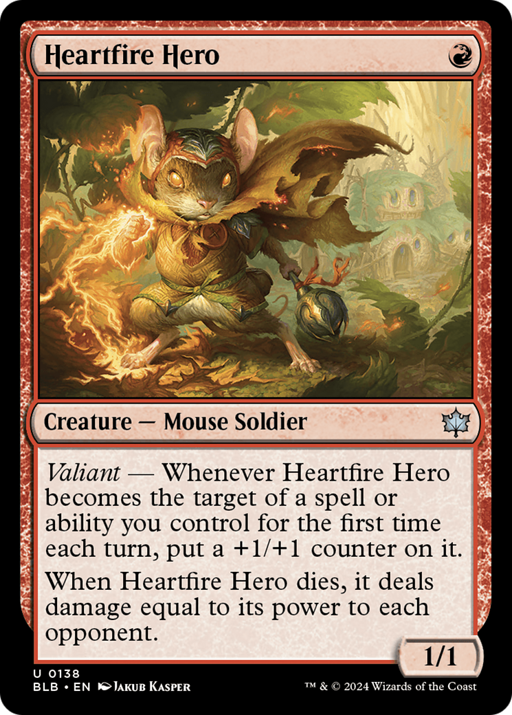 Heartfire Hero [Bloomburrow] | Eastridge Sports Cards & Games