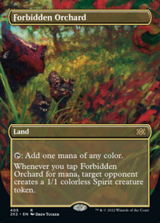 Forbidden Orchard (Borderless Alternate Art) [Double Masters 2022] | Eastridge Sports Cards & Games