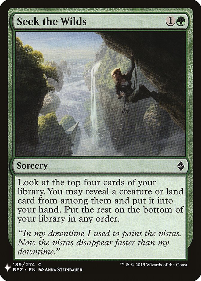 Seek the Wilds [Mystery Booster] | Eastridge Sports Cards & Games