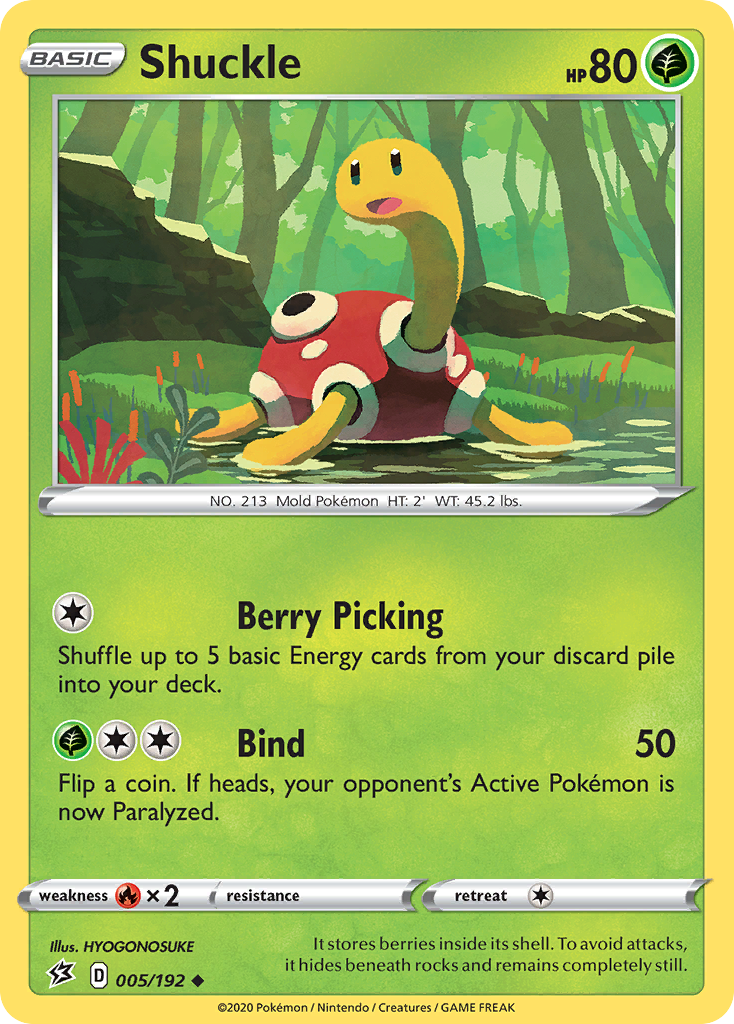Shuckle (005/192) [Sword & Shield: Rebel Clash] | Eastridge Sports Cards & Games