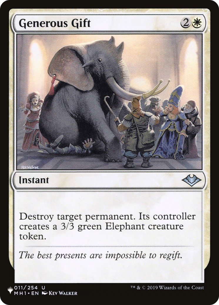 Generous Gift [The List] | Eastridge Sports Cards & Games
