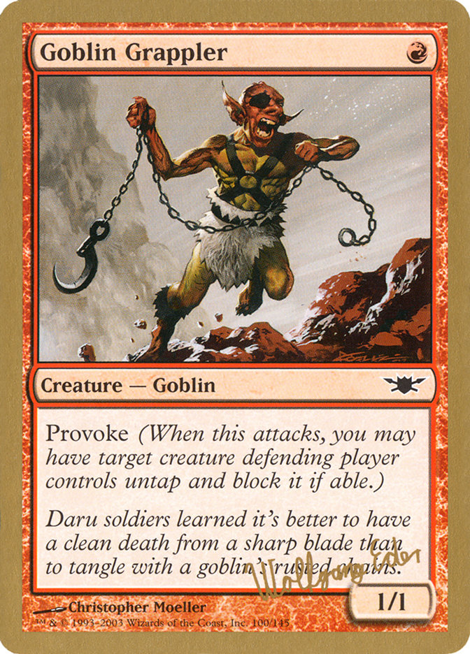 Goblin Grappler (Wolfgang Eder) [World Championship Decks 2003] | Eastridge Sports Cards & Games