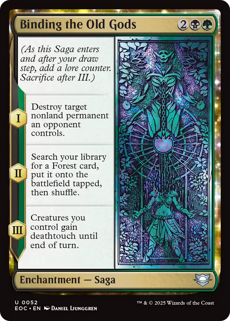Binding the Old Gods [Edge of Eternities Commander] | Eastridge Sports Cards & Games