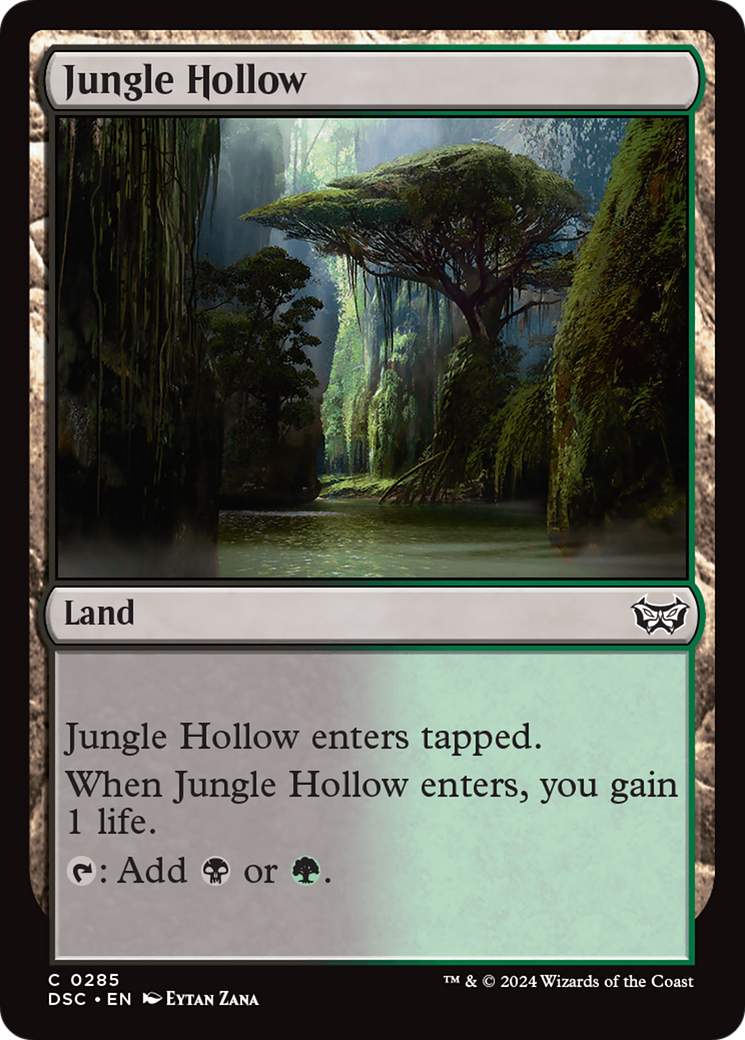 Jungle Hollow [Duskmourn: House of Horror Commander] | Eastridge Sports Cards & Games