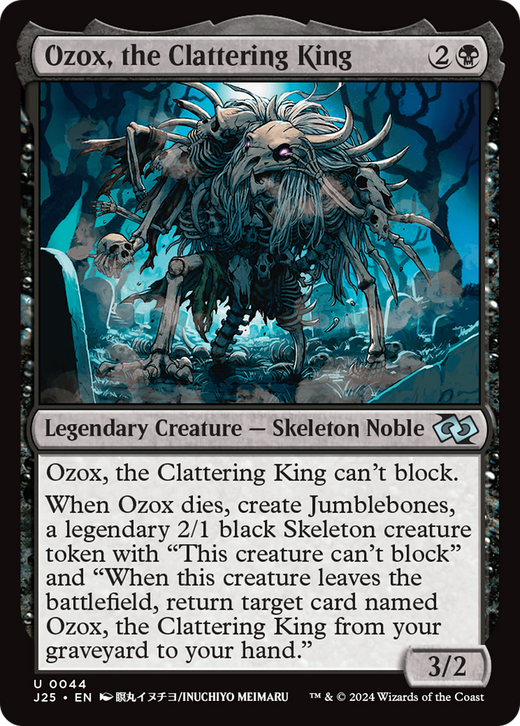 Ozox, the Clattering King (Anime) [Foundations Jumpstart] | Eastridge Sports Cards & Games