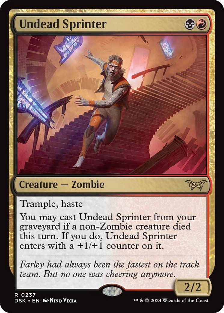 Undead Sprinter [Duskmourn: House of Horror] | Eastridge Sports Cards & Games