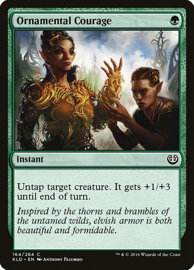 Ornamental Courage [Kaladesh] | Eastridge Sports Cards & Games