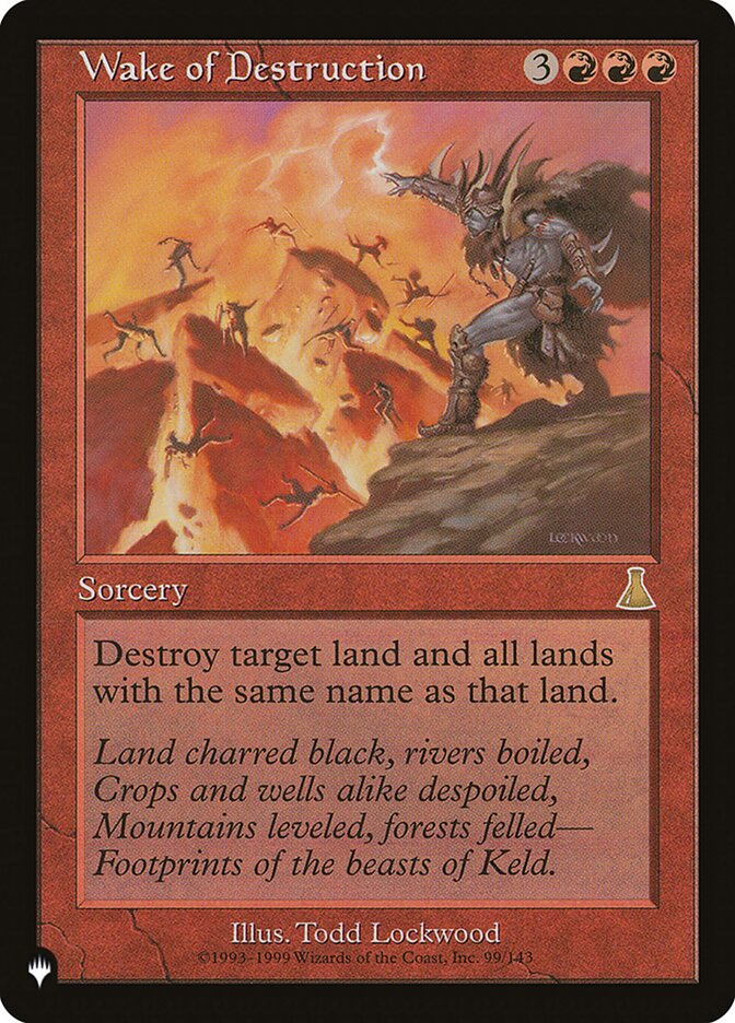 Wake of Destruction [The List] | Eastridge Sports Cards & Games