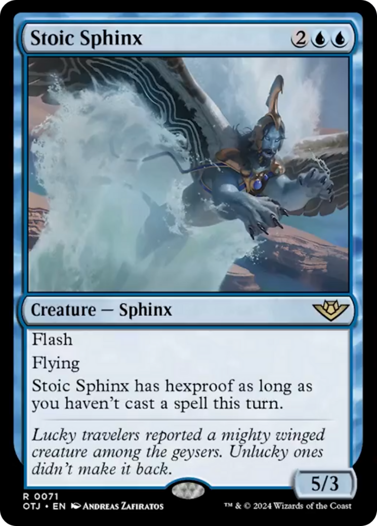 Stoic Sphinx [Outlaws of Thunder Junction] | Eastridge Sports Cards & Games
