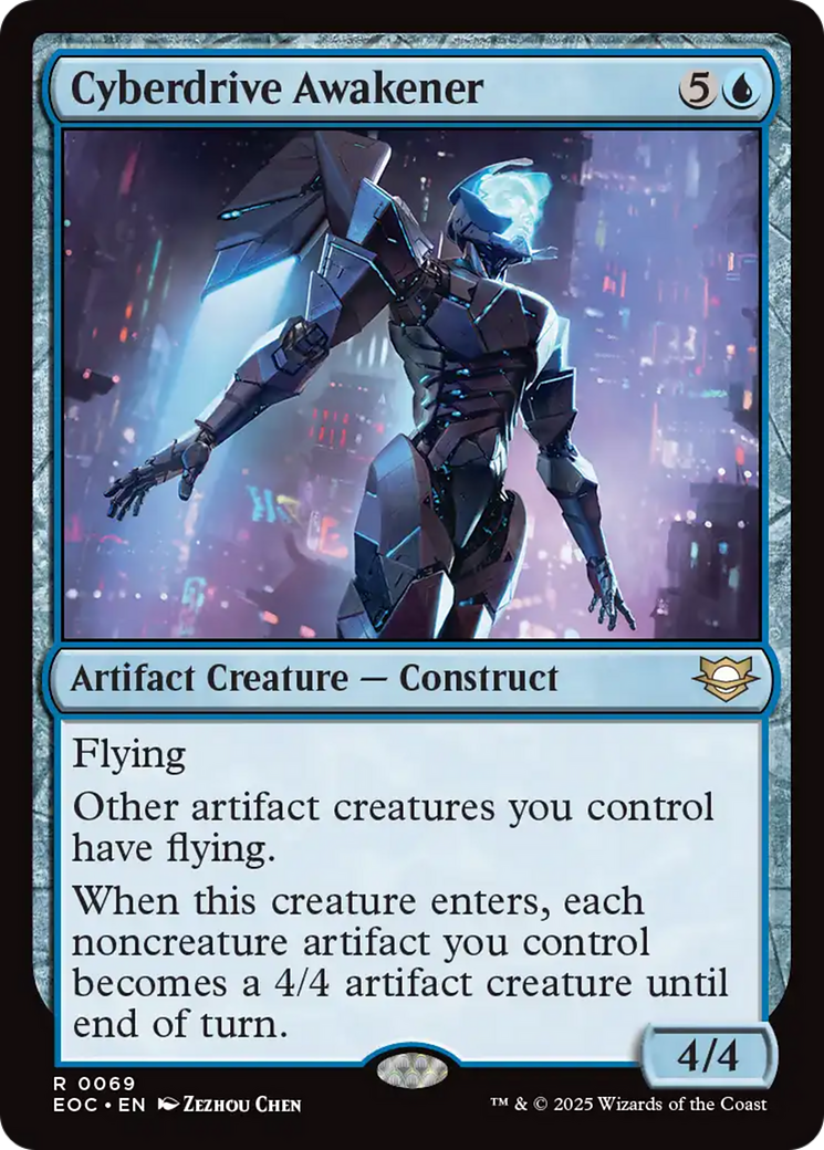 Cyberdrive Awakener [Edge of Eternities Commander] | Eastridge Sports Cards & Games