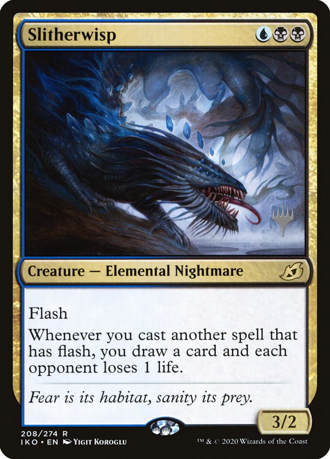 Slitherwisp (Promo Pack) [Ikoria: Lair of Behemoths Promos] | Eastridge Sports Cards & Games