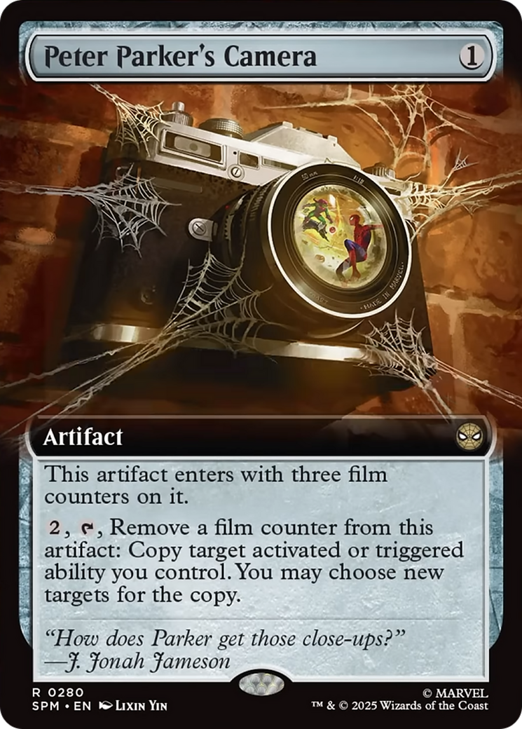 Peter Parker's Camera (Extended Art) [Marvel's Spider-Man] | Eastridge Sports Cards & Games
