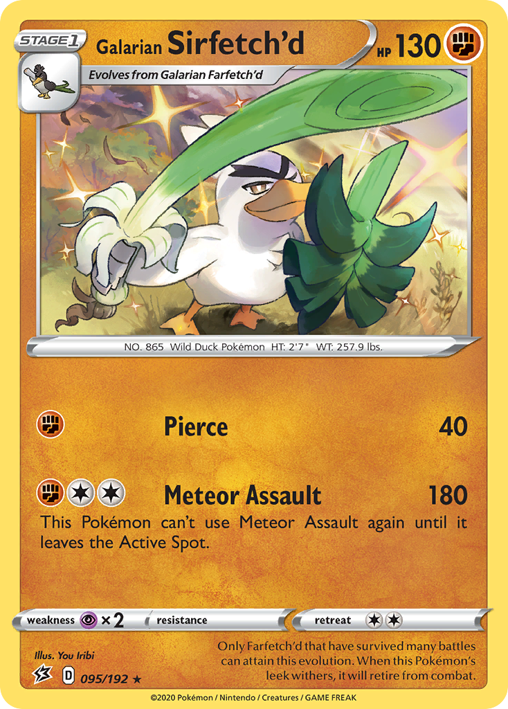 Galarian Sirfetch'd (095/192) [Sword & Shield: Rebel Clash] | Eastridge Sports Cards & Games