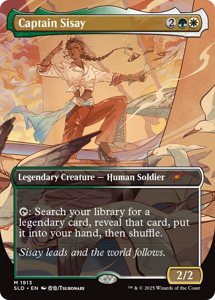 Captain Sisay (1913) (Rainbow Foil) [Secret Lair Drop Series] | Eastridge Sports Cards & Games