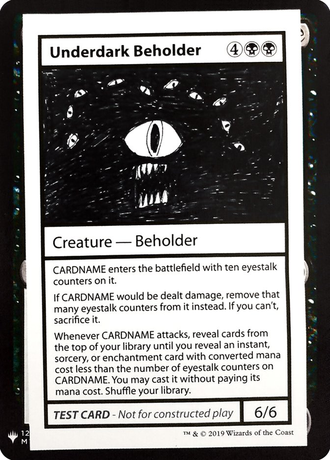 Underdark Beholder [Mystery Booster Playtest Cards] | Eastridge Sports Cards & Games