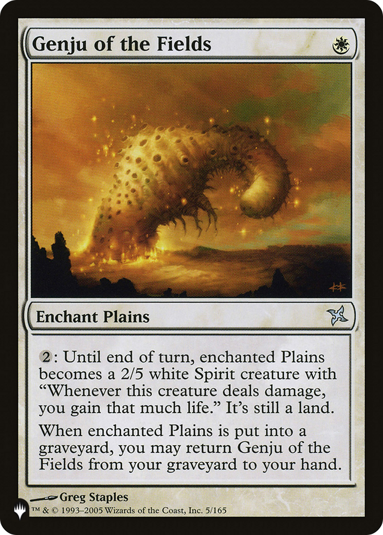 Genju of the Fields [The List] | Eastridge Sports Cards & Games