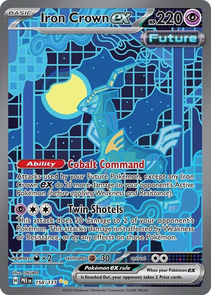 Iron Crown ex (158/131) [Scarlet & Violet: Prismatic Evolutions] | Eastridge Sports Cards & Games