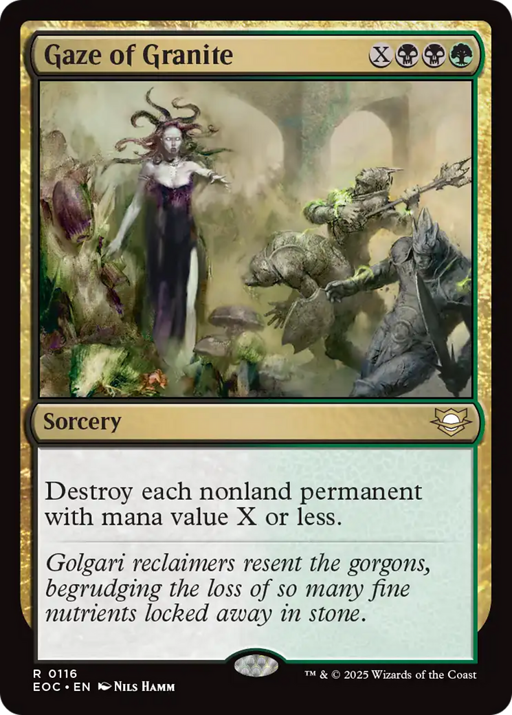 Gaze of Granite [Edge of Eternities Commander] | Eastridge Sports Cards & Games