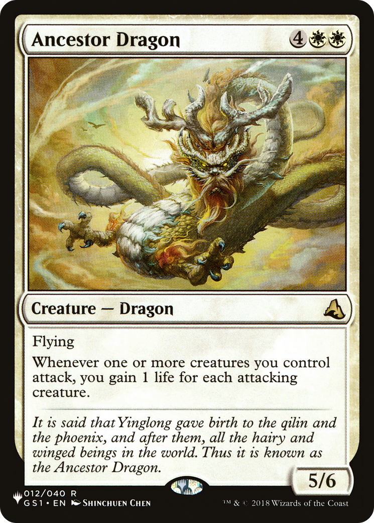 Ancestor Dragon [The List] | Eastridge Sports Cards & Games