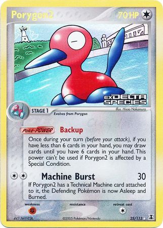 Porygon2 (25/113) (Stamped) [EX: Delta Species] | Eastridge Sports Cards & Games