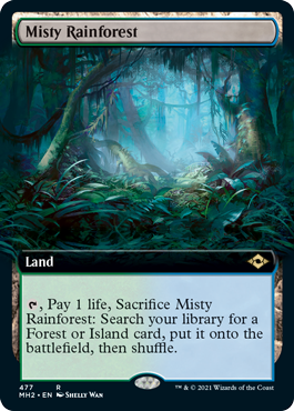 Misty Rainforest (Extended Art) [Modern Horizons 2] | Eastridge Sports Cards & Games