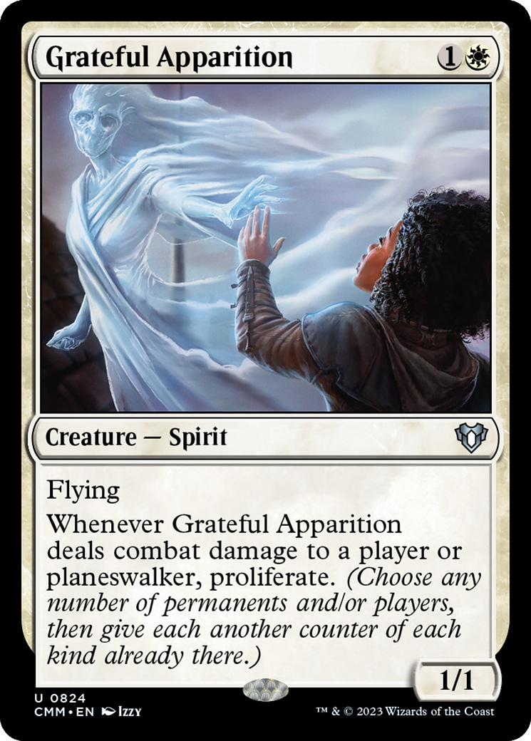 Grateful Apparition [Commander Masters] | Eastridge Sports Cards & Games