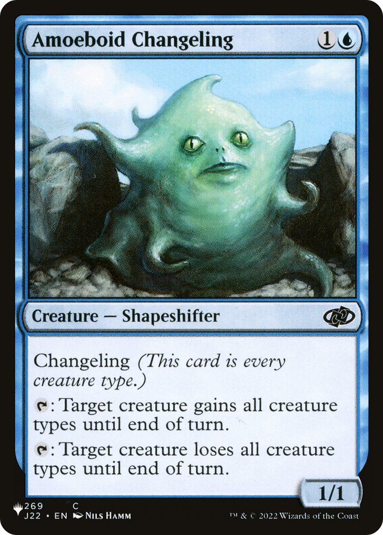 Amoeboid Changeling (J22) [The List Reprints] | Eastridge Sports Cards & Games