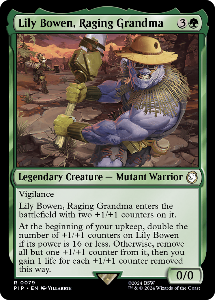 Lily Bowen, Raging Grandma [Fallout] | Eastridge Sports Cards & Games