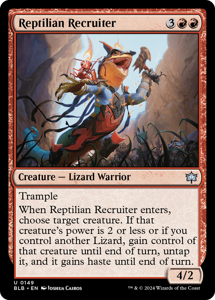 Reptilian Recruiter [Bloomburrow] | Eastridge Sports Cards & Games