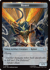 Food // Robot Double-Sided Token [Marvel's Spider-Man Tokens] | Eastridge Sports Cards & Games