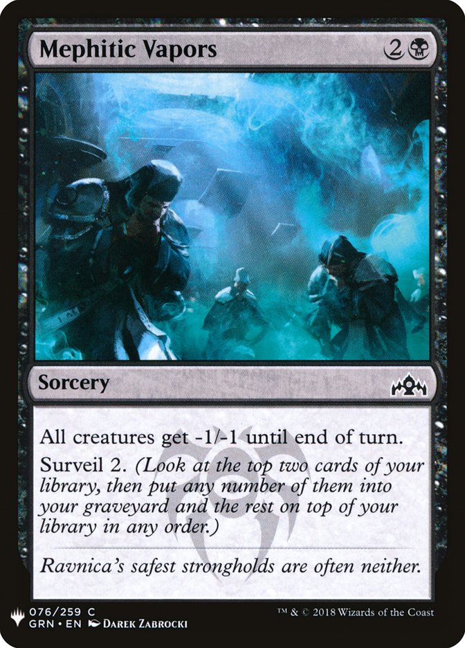 Mephitic Vapors [Mystery Booster] | Eastridge Sports Cards & Games
