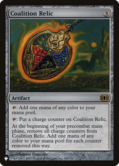 Coalition Relic [The List] | Eastridge Sports Cards & Games