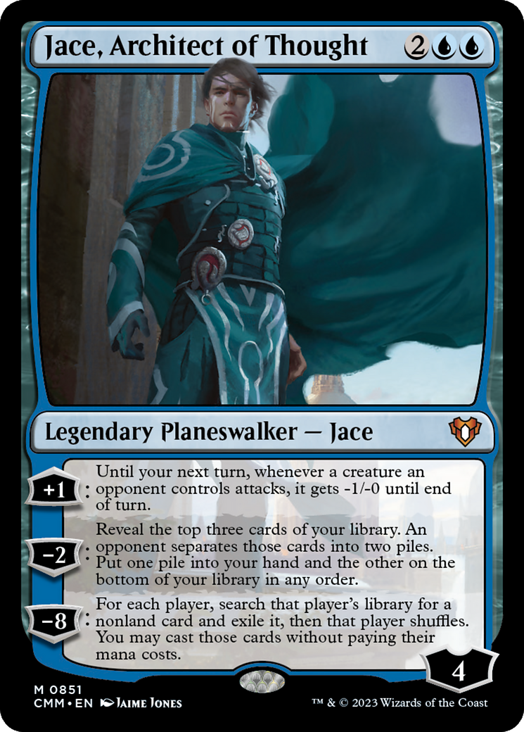 Jace, Architect of Thought [Commander Masters] | Eastridge Sports Cards & Games