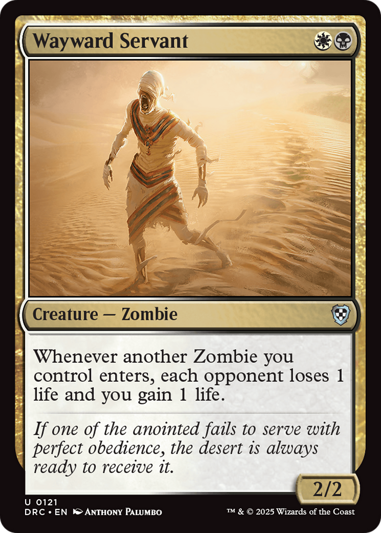 Wayward Servant [Aetherdrift Commander] | Eastridge Sports Cards & Games