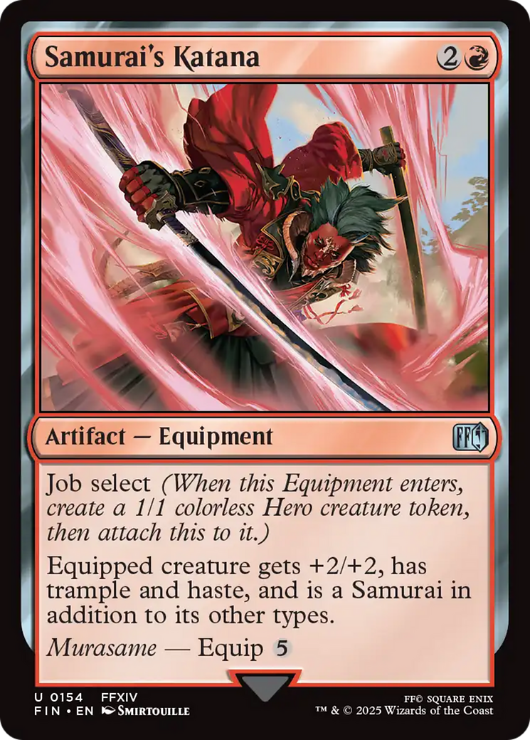 Samurai's Katana [FINAL FANTASY] | Eastridge Sports Cards & Games