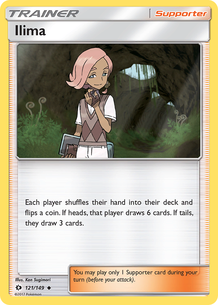 Ilima (121/149) [Sun & Moon: Base Set] | Eastridge Sports Cards & Games
