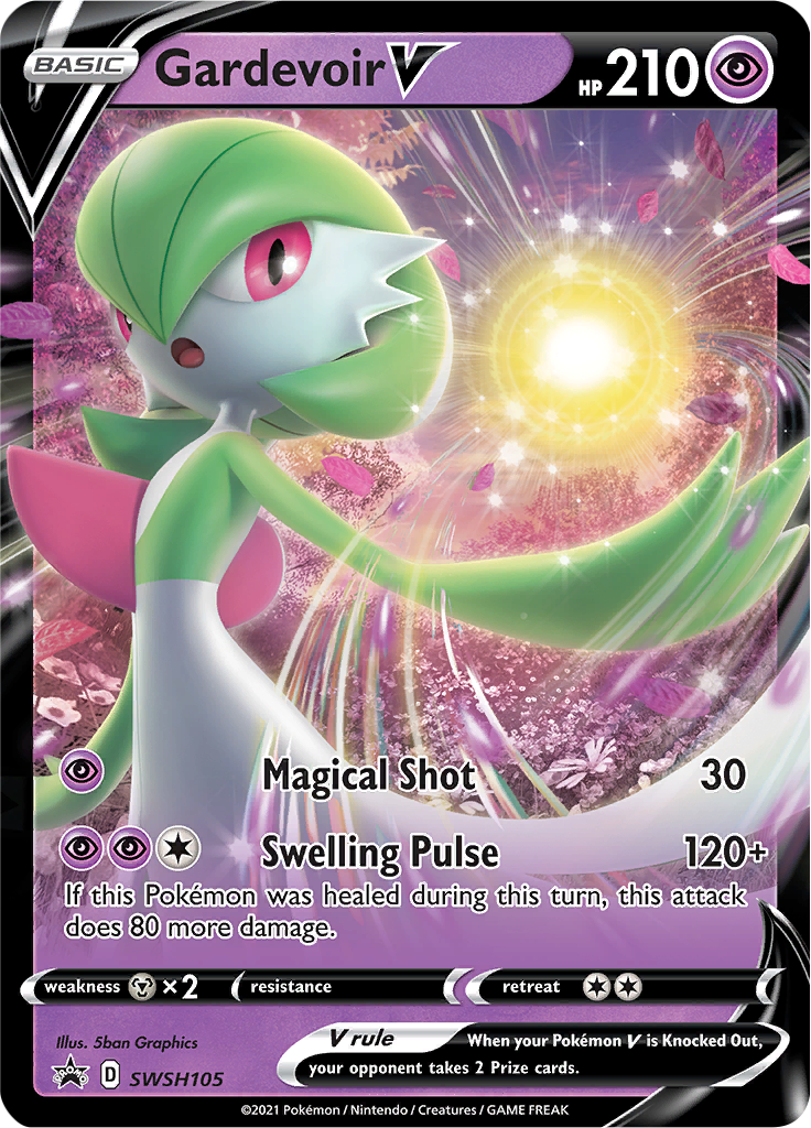 Gardevoir V (SWSH105) [Sword & Shield: Black Star Promos] | Eastridge Sports Cards & Games