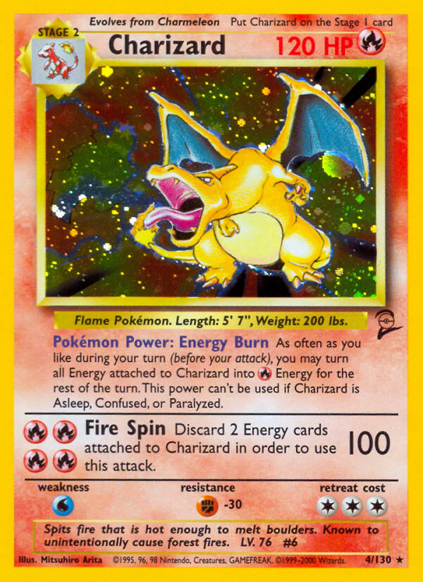 Charizard (4/130) [Base Set 2] | Eastridge Sports Cards & Games