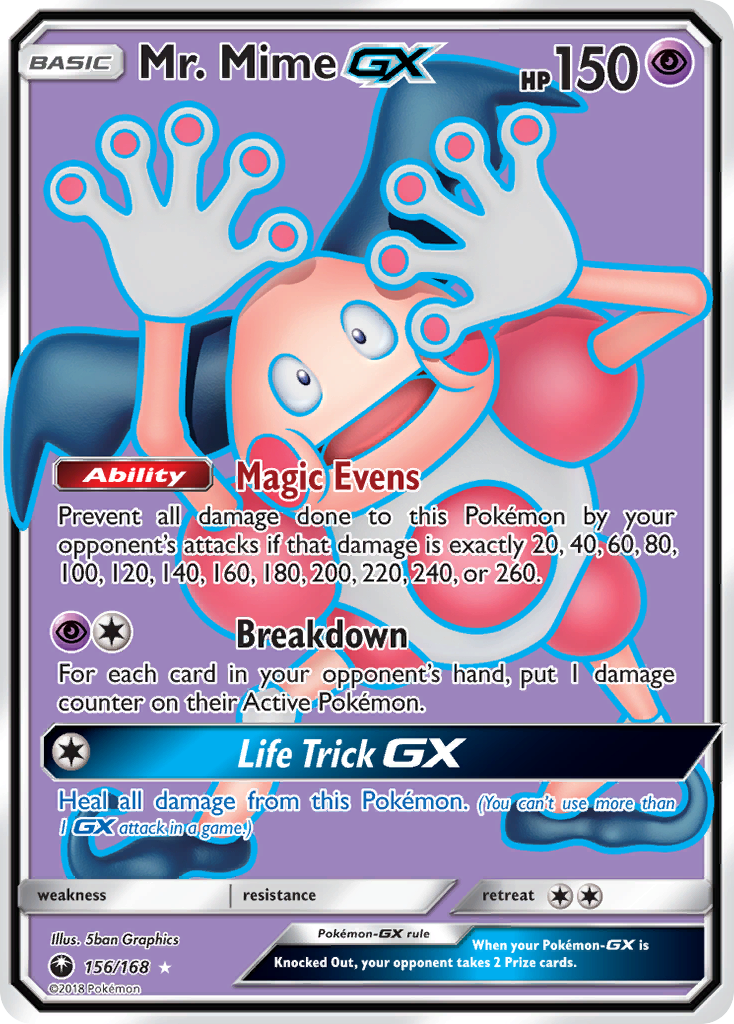 Mr. Mime GX (156/168) [Sun & Moon: Celestial Storm] | Eastridge Sports Cards & Games