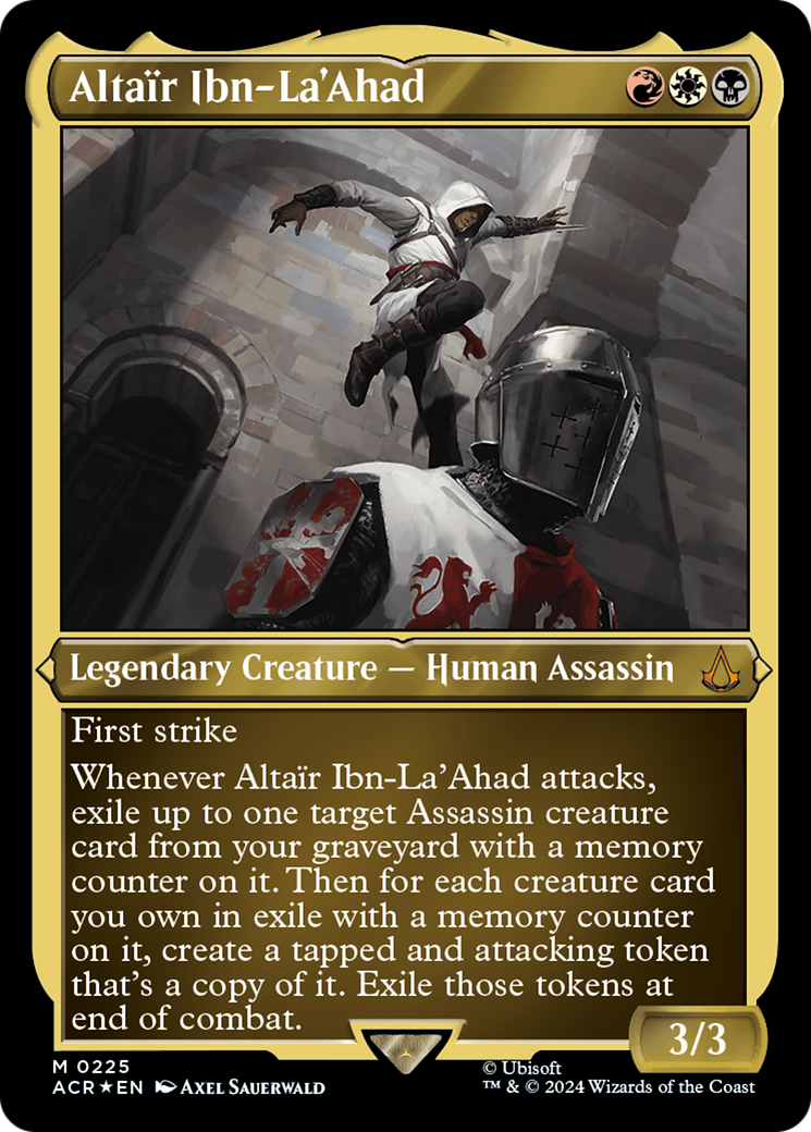 Altair Ibn-La'Ahad (Foil Etched) [Assassin's Creed] | Eastridge Sports Cards & Games