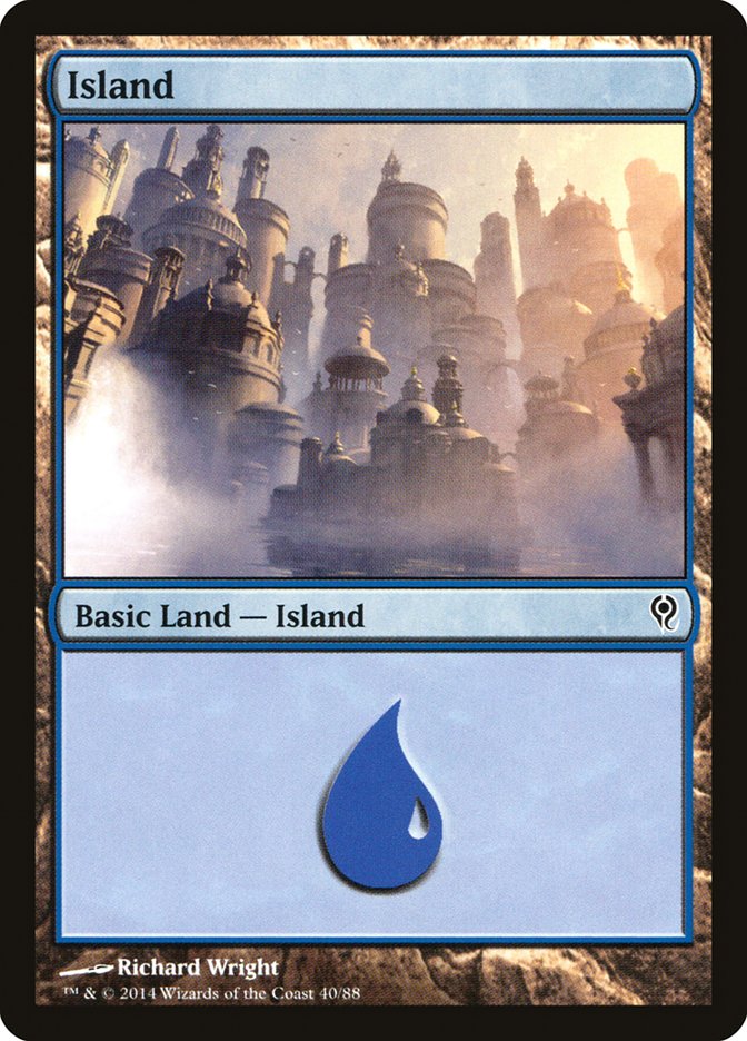 Island (40) [Duel Decks: Jace vs. Vraska] | Eastridge Sports Cards & Games