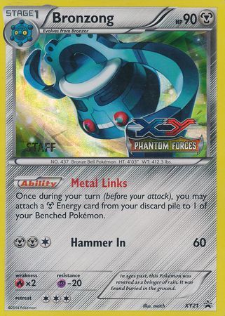 Bronzong (XY21) (Staff) [XY: Black Star Promos] | Eastridge Sports Cards & Games