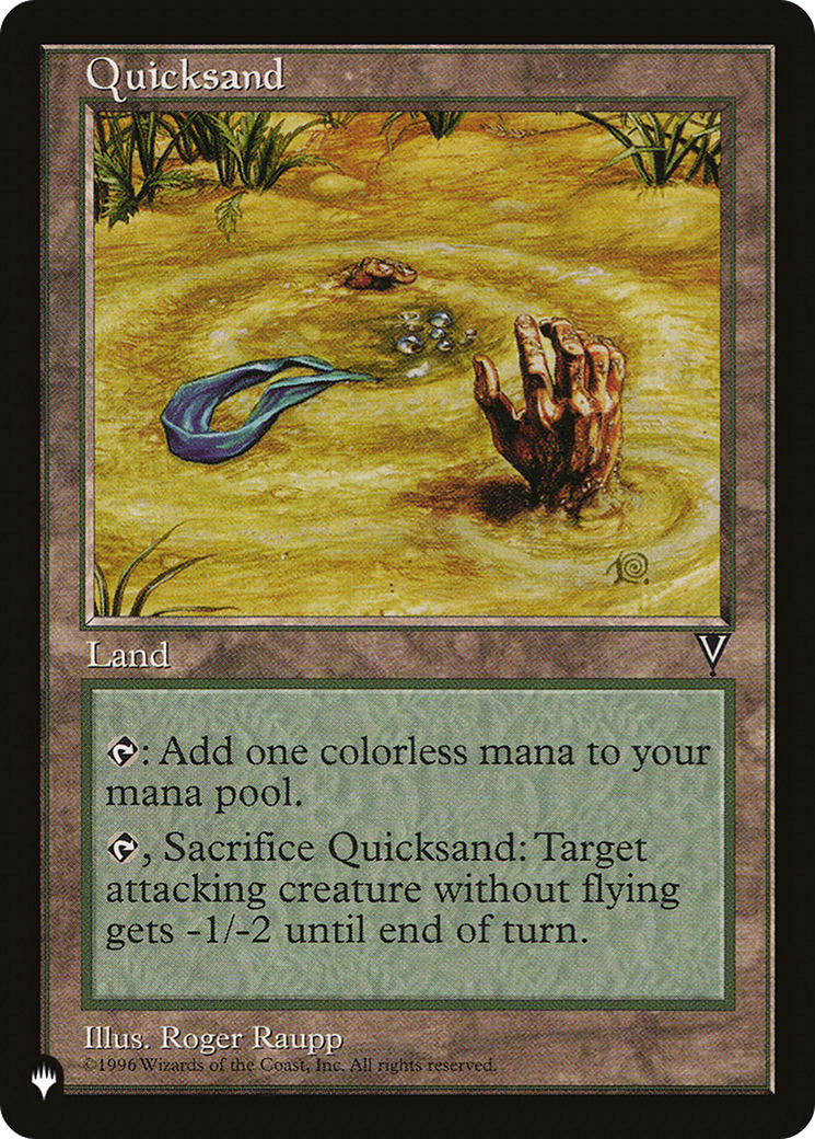 Quicksand [The List] | Eastridge Sports Cards & Games