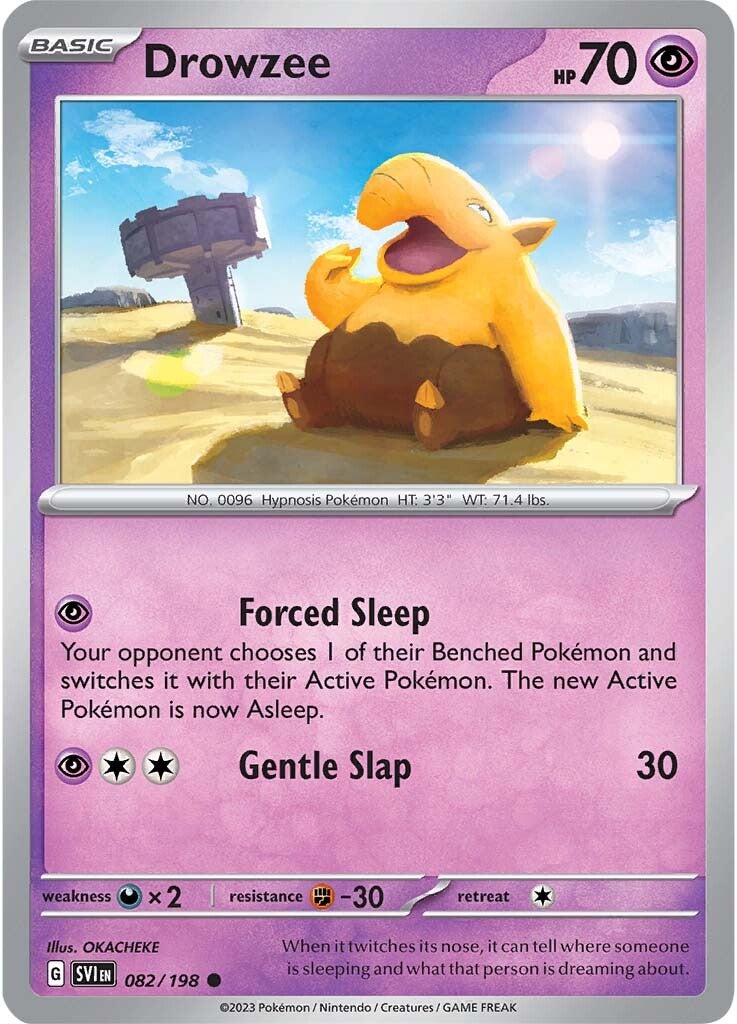 Drowzee (082/198) [Scarlet & Violet: Base Set] | Eastridge Sports Cards & Games