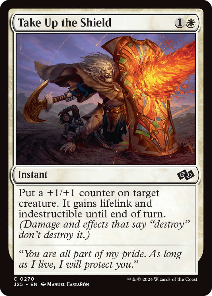 Take Up the Shield [Foundations Jumpstart] | Eastridge Sports Cards & Games