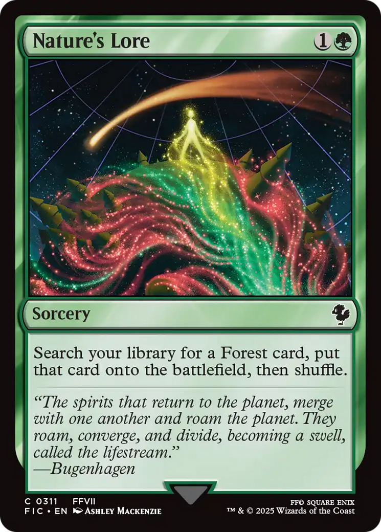 Nature's Lore [FINAL FANTASY Commander] | Eastridge Sports Cards & Games