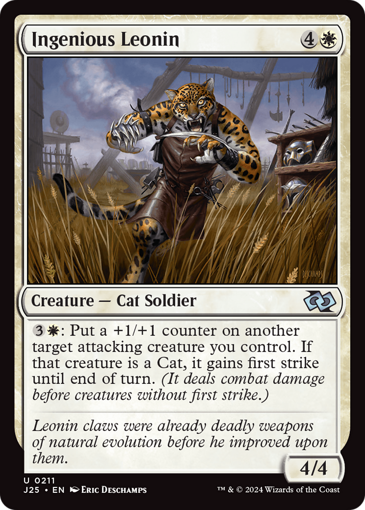 Ingenious Leonin [Foundations Jumpstart] | Eastridge Sports Cards & Games