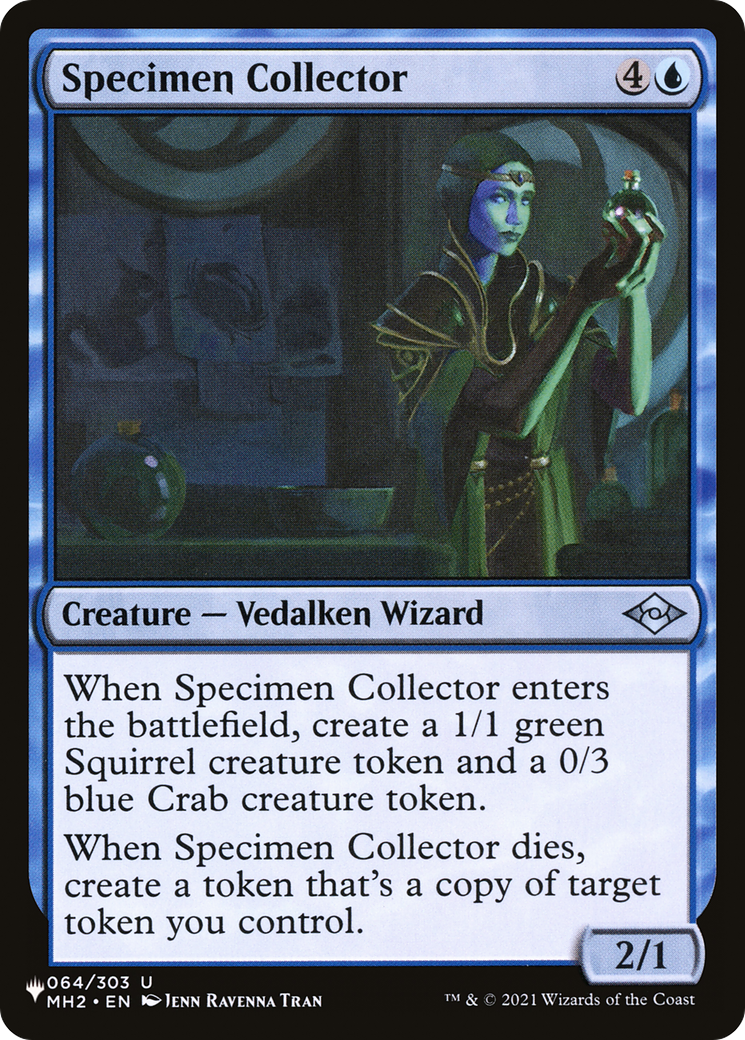 Specimen Collector [The List Reprints] | Eastridge Sports Cards & Games