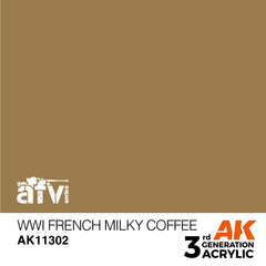WW1 French Milky Coffee - AFV (17ml) | Eastridge Sports Cards & Games