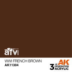 WW1 French Brown - AFV (17ml) | Eastridge Sports Cards & Games